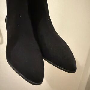 H&M Black Heeled Boots for Women